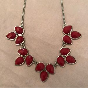 Red Statement Necklace